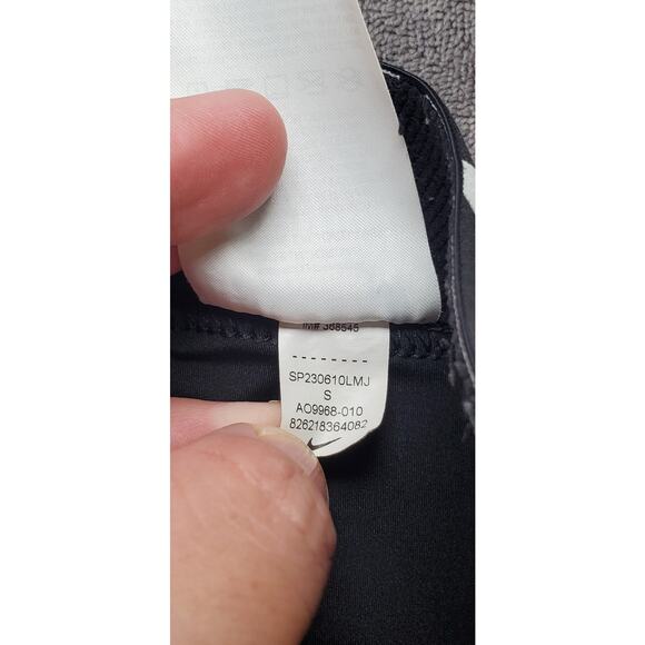Nike Pro Womens Sz S Dri-Fit Tight Fit Full Length Long Leggings AO9968 Black 25 - Picture 7 of 9
